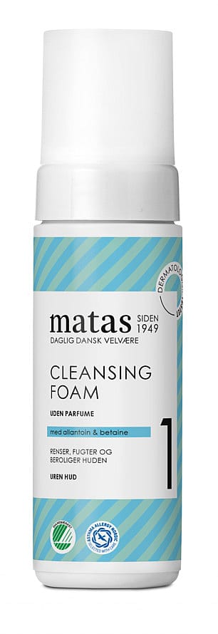 Matas Striber Cleansing Foam til Uren Hud Uden Parfume 150 ml