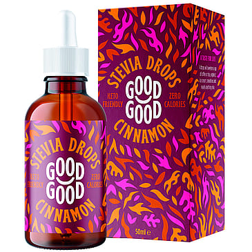 Good Good Stevia Dråber Kanel 50 ml