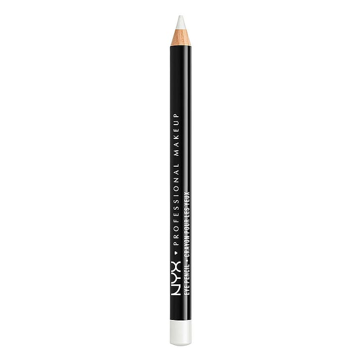 Køb NYX PROFESSIONAL MAKEUP Slim Eye Pencil White Pearl - Matas