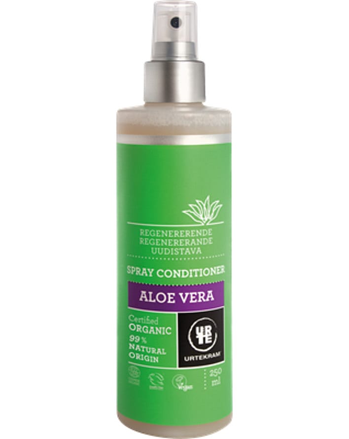 Køb Urtekram Spray conditioner leave in aloe vera øko 250 ml Matas