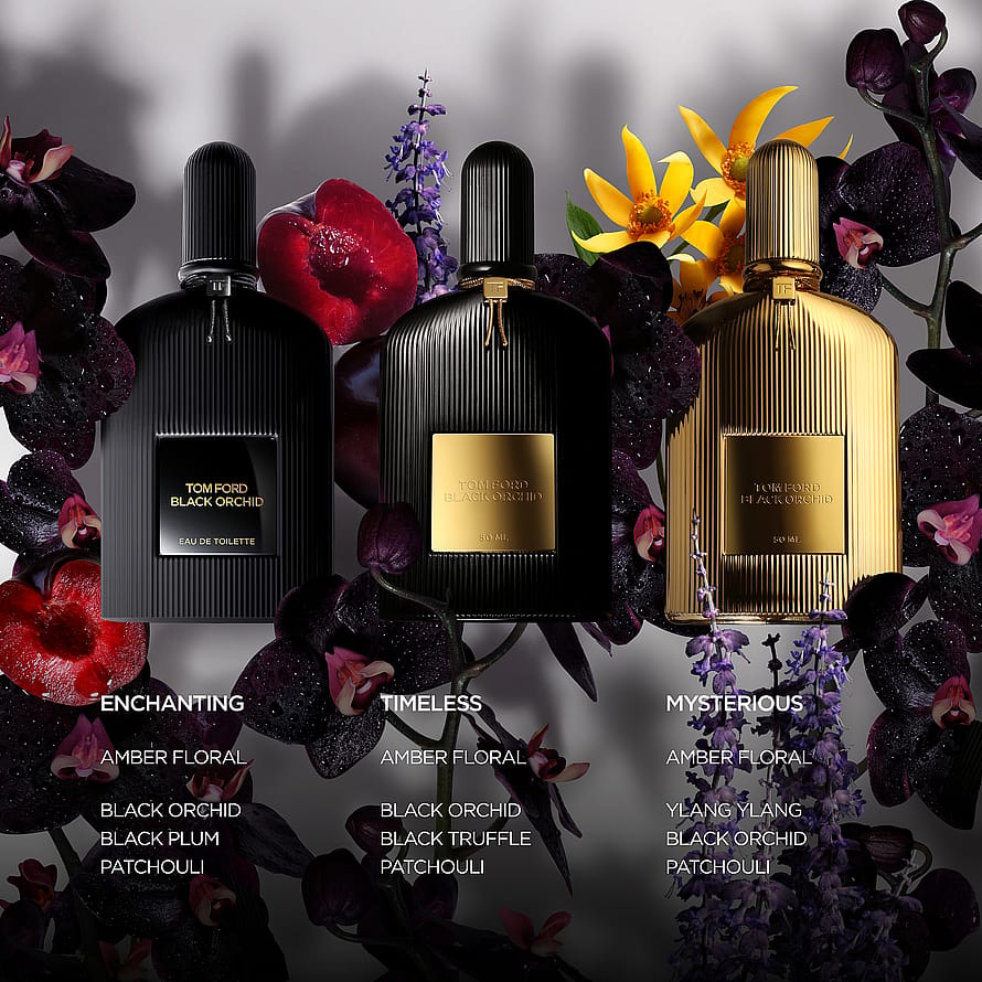 Køb Black Orchid Eau de Toilette 50 ml fra TOM FORD - Matas