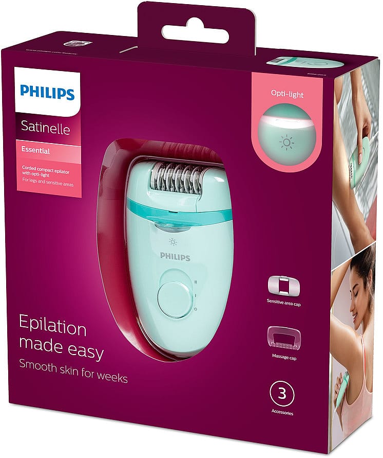 Køb Philips Satinelle epilator BRE265/00 - Matas