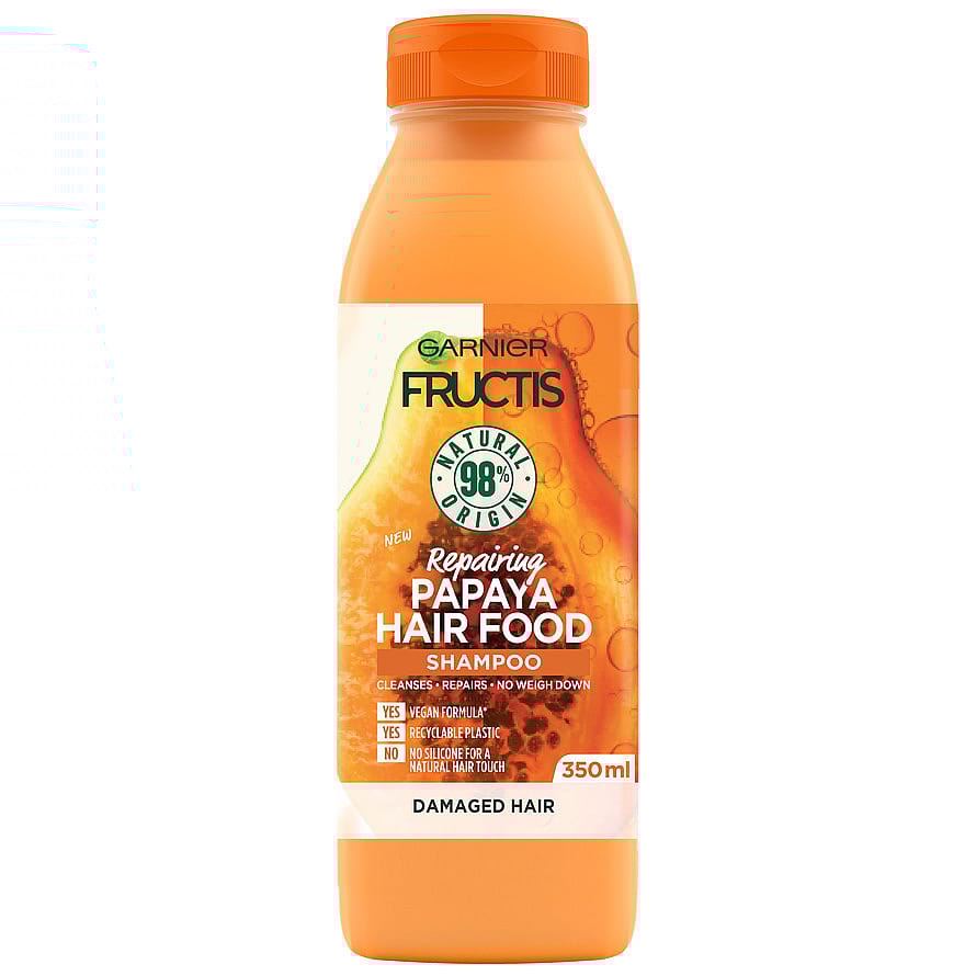 Køb Garnier Hair Food Shampoo Papaya 350 ml Matas
