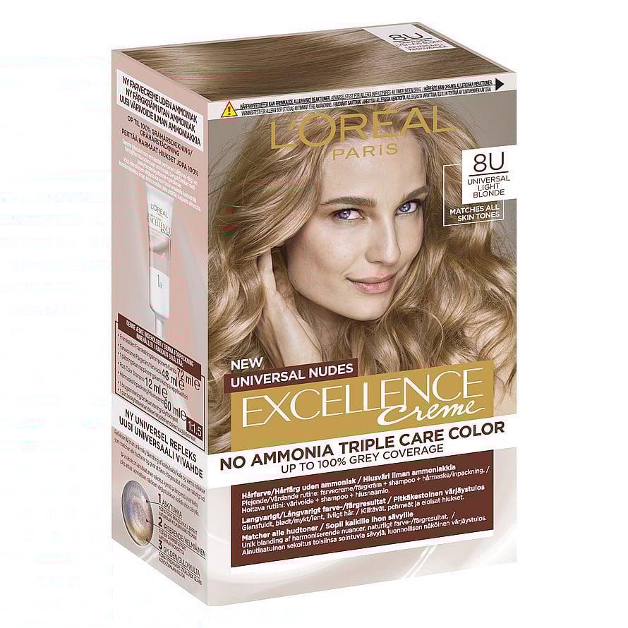 Køb Excellence Universal Nudes 8U Light Blonde (U) - Matas