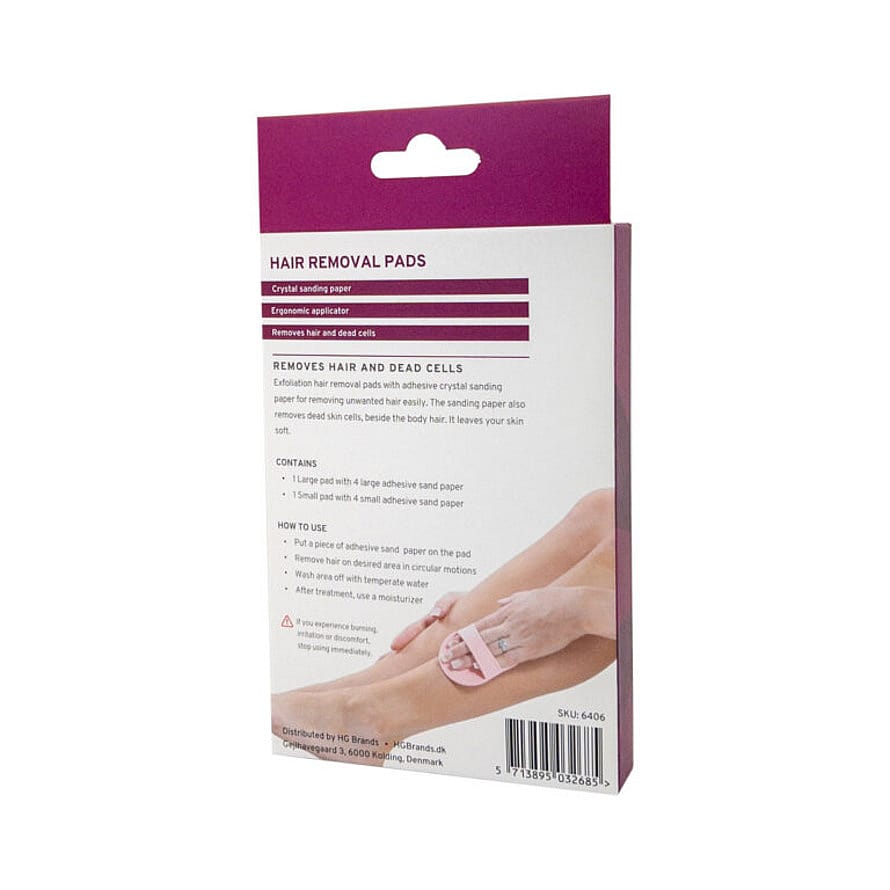Køb Exfoliation Hair Removal Pads Matas