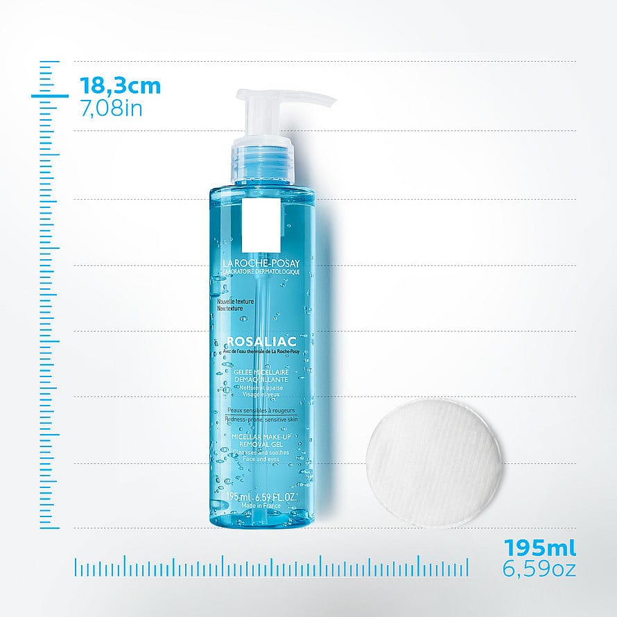 Køb La Roche-Posay Rosaliac 3-I-1 Rensegelé 195 ml - Matas