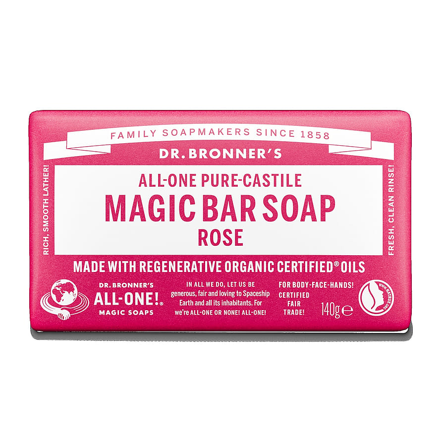 Dr. Bronner's Bar Soap Rose parfym