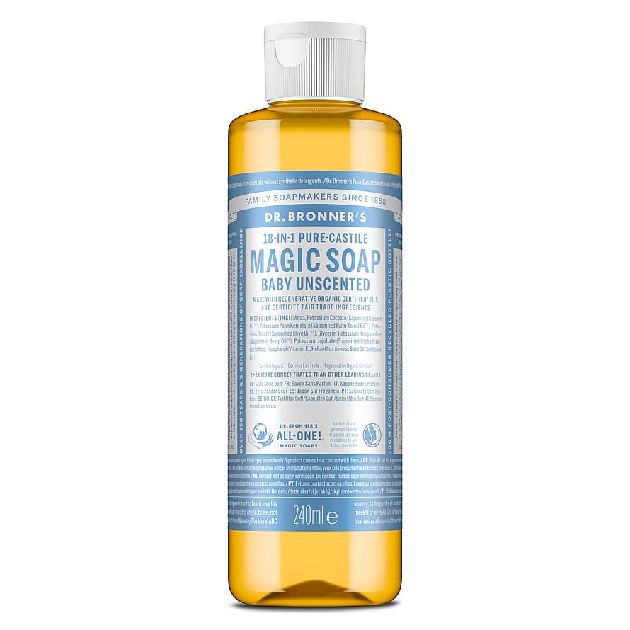 Dr. Bronner's Baby Unscented Liquid Soap 240 ml parfym