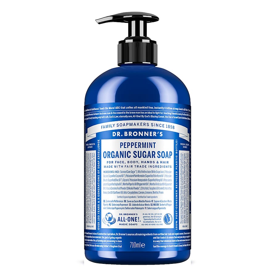 Dr. Bronner's Peppermint Organic Sugar Soap 710 ml parfym