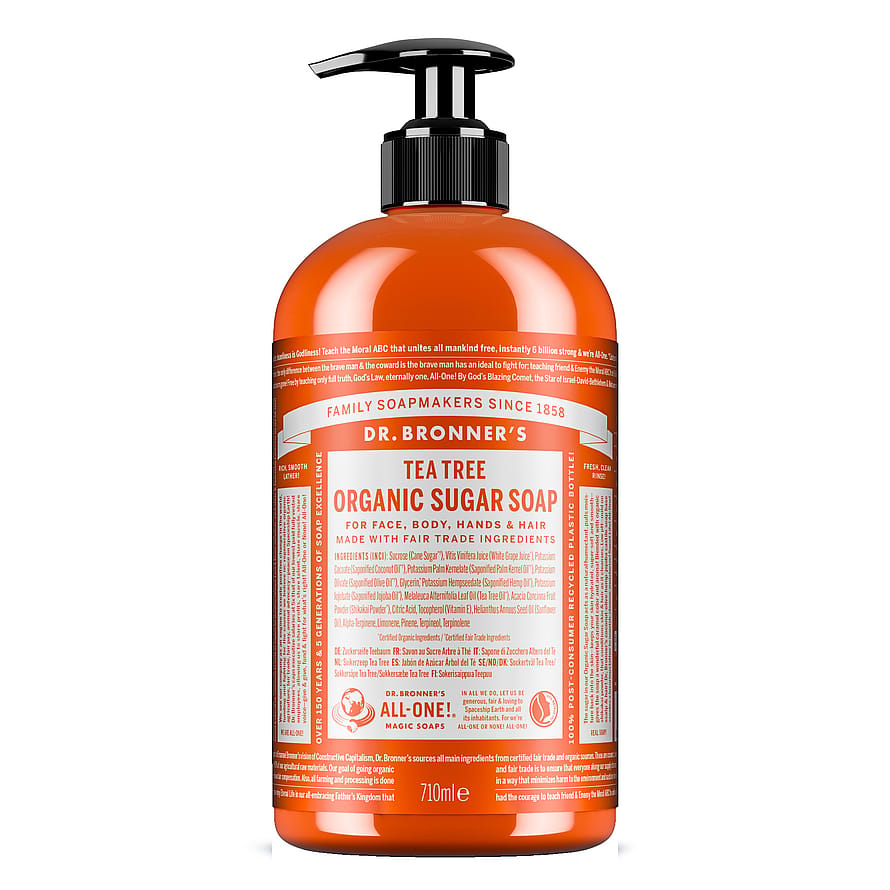 Dr. Bronner's Tea Tree Organic Sugar Soap 710 ml parfym