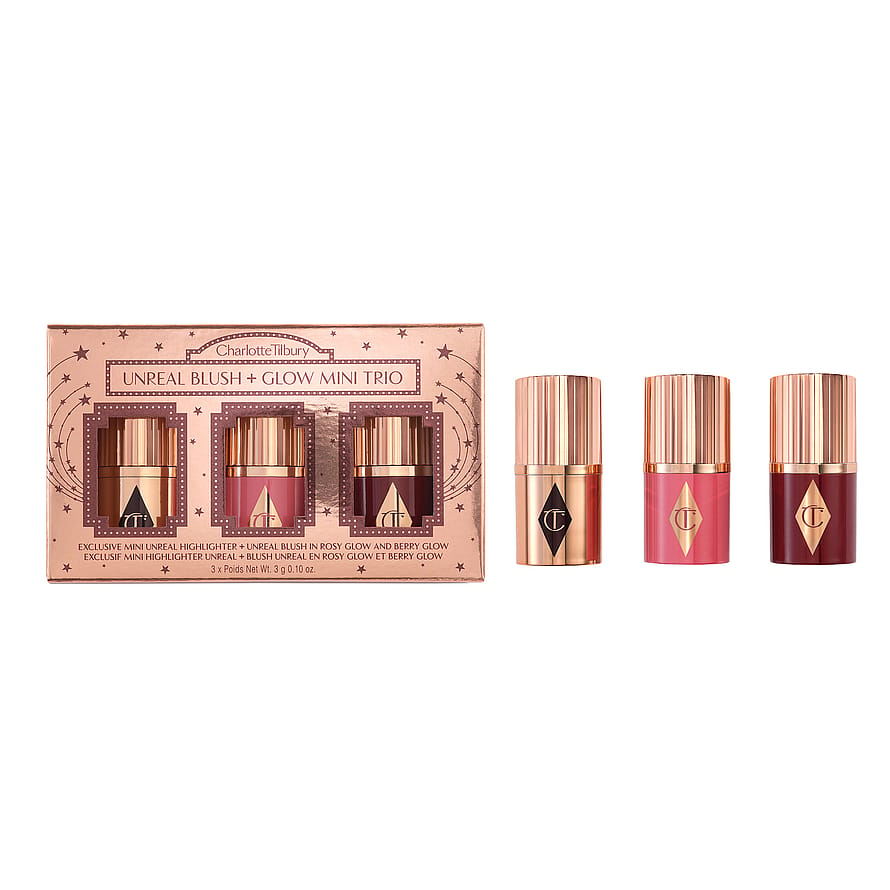 Unreal Blush + Glow Mini Trio Gift Set