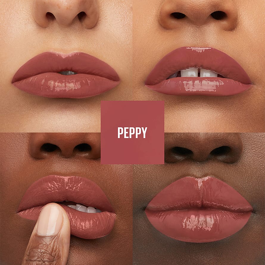 Köp Superstay Vinyl Ink Lipstick 115 Peppy - Maybelline New York - KICKS