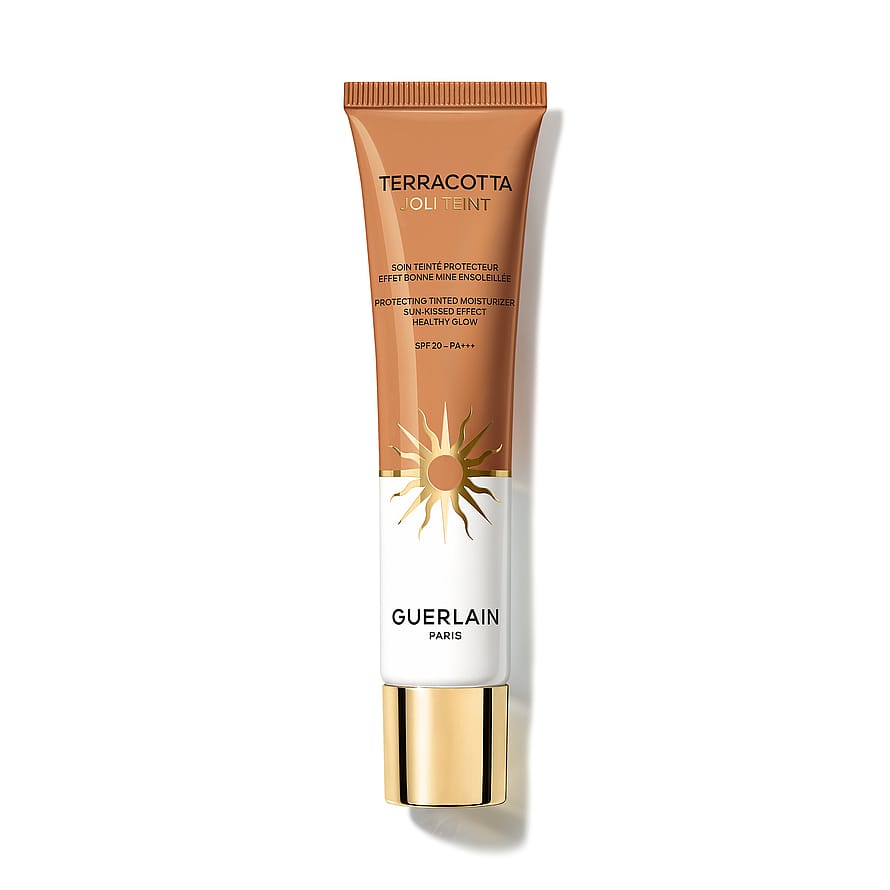 Guerlain Terracotta Joli Teint Protecting Tinted Moisturizer Sun-Kissed Effect Healthy Glow 40 Amber parfym