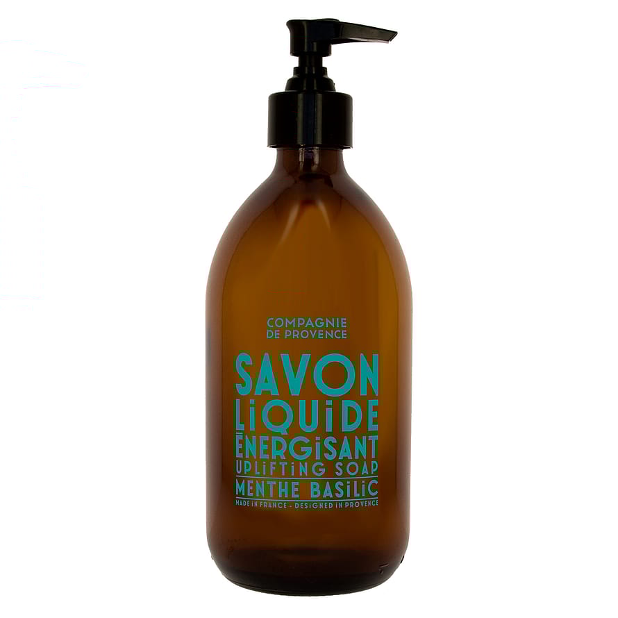 SAVON Liquid Marseille Soap Mint Basil Liquid Hand Soap 495 ml