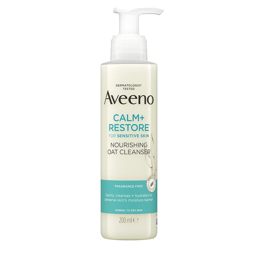 Aveeno Calm+Restore Nourishing Oat Cleanser 200 ml parfym