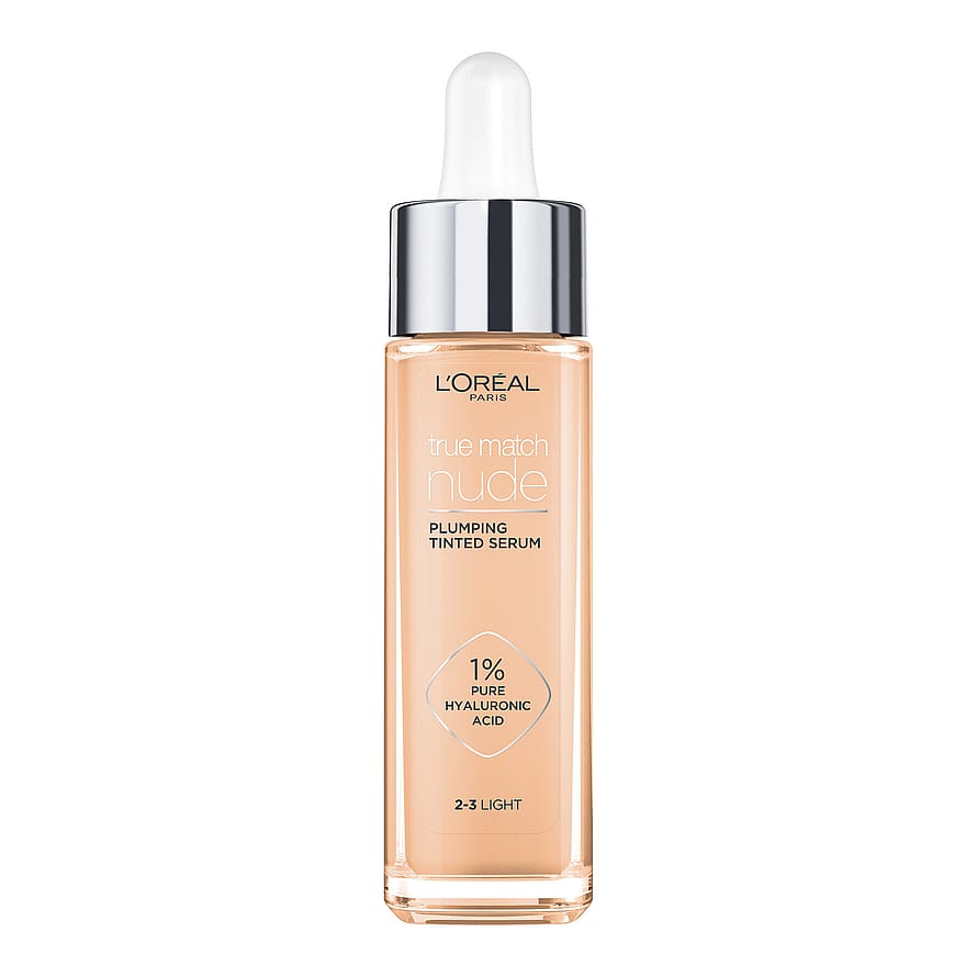 True Match Nude Plumping Tinted Serum Foundation 2-3 Light