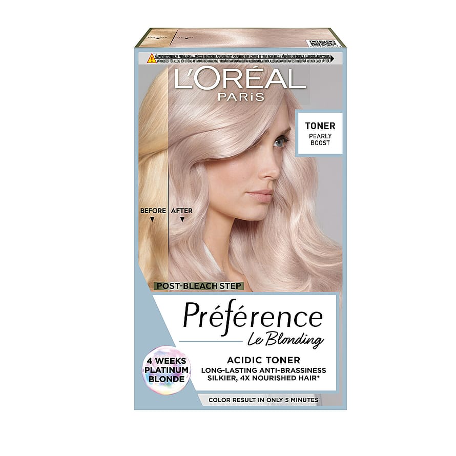 Préférence Le Blonding Acidic Hair Toner 02 Pearly Boost