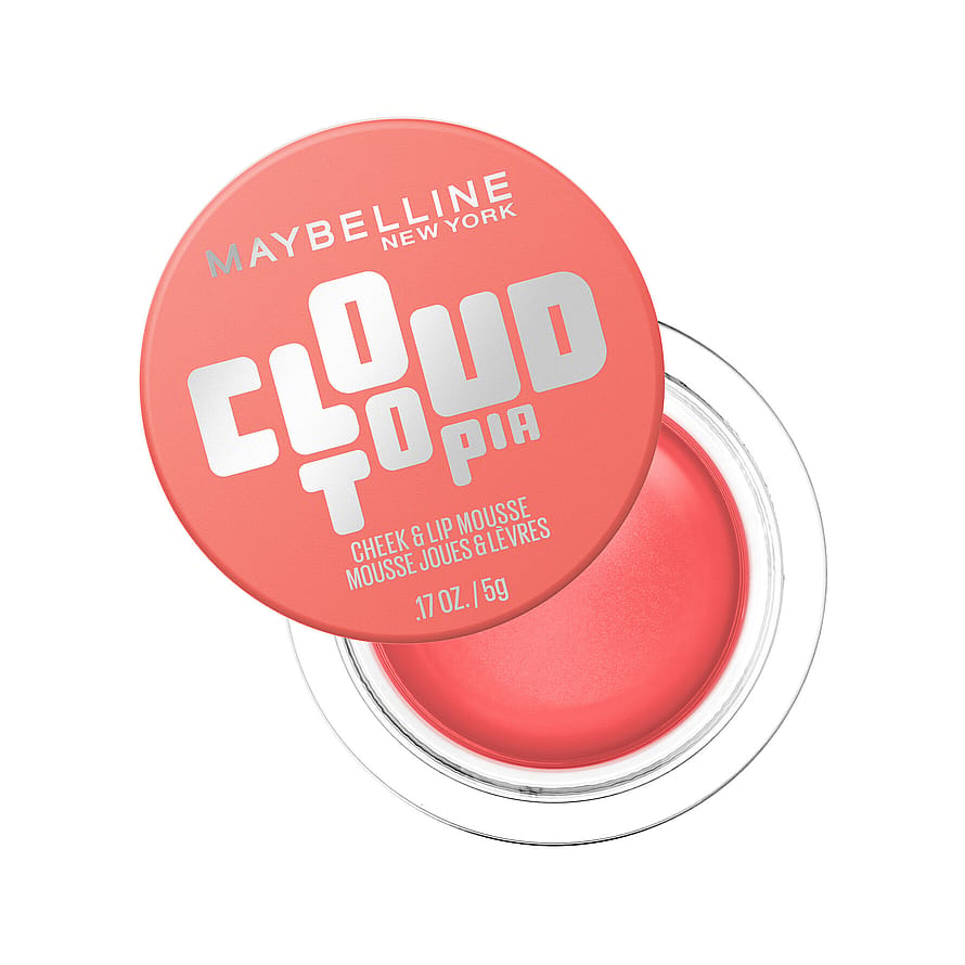 Maybelline New York Cloudtopia Cheek & Lip Mousse 5 Coral Illusion