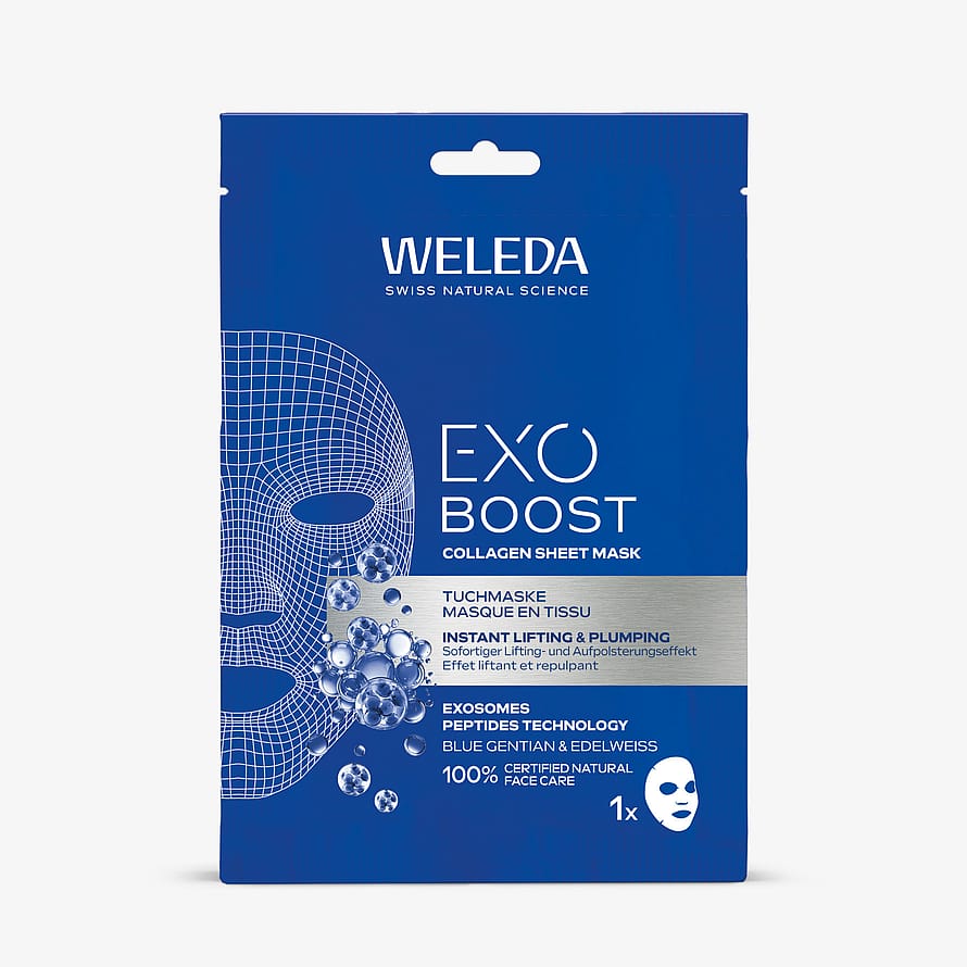 Weleda Exo Boost Collagen Sheet Mask 20 ml parfym