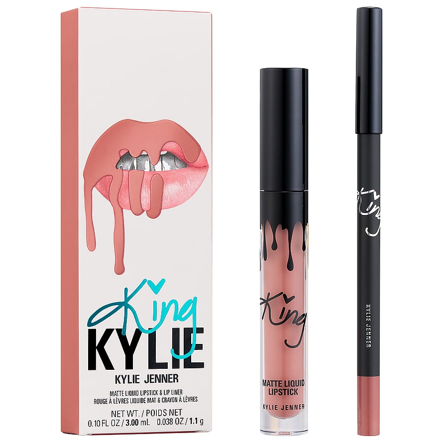 King Kylie Matte Liquid Lipstick + Lip Liner Kylie Jenner Lips