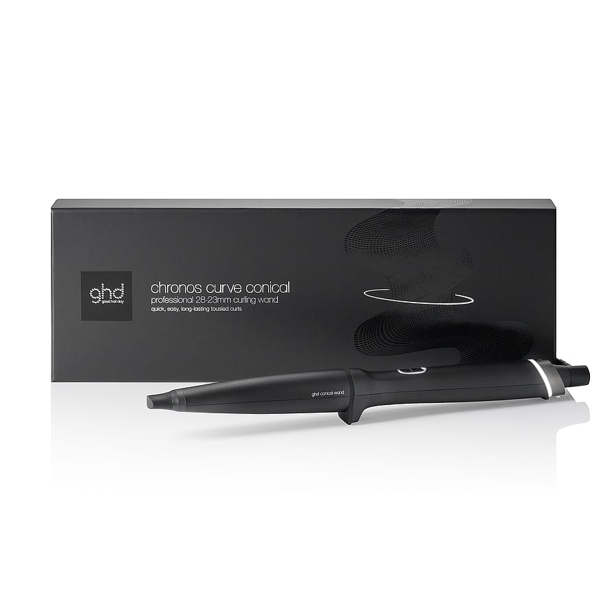 Chronos Curve Conical Wand Black