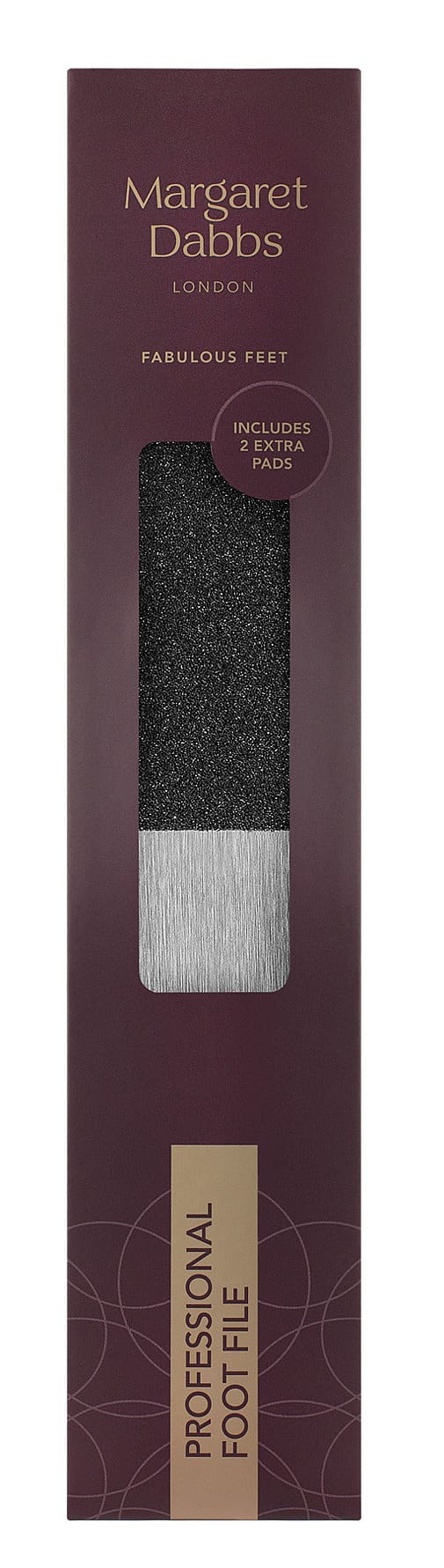 Margaret Dabbs London Professional Foot File + 2 Replacement Pads parfym