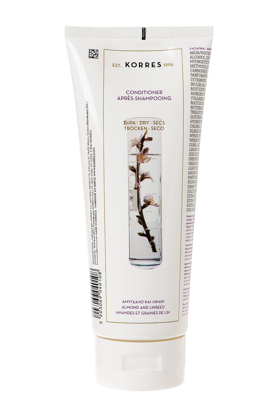 Almond + Linseed Conditioner For Dry / Dehydrated Hair 200 ml
