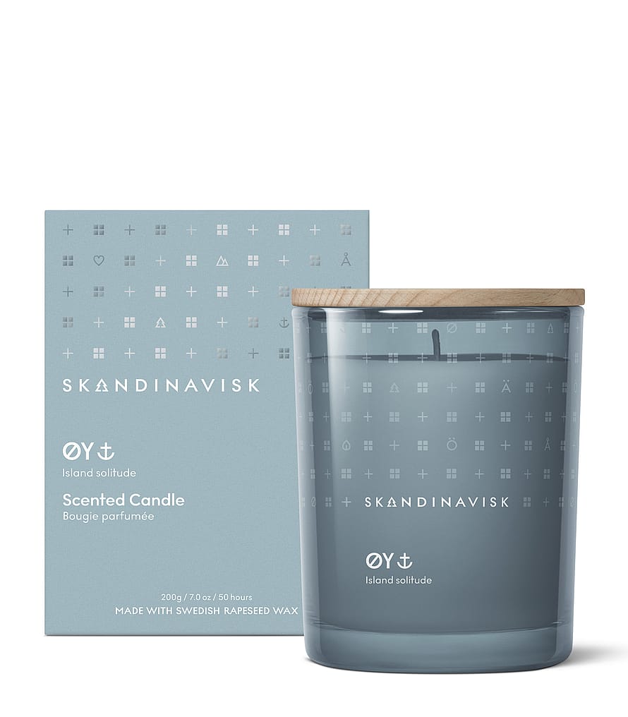 Skandinavisk ØY Scented Candle with Lid 200 g parfym
