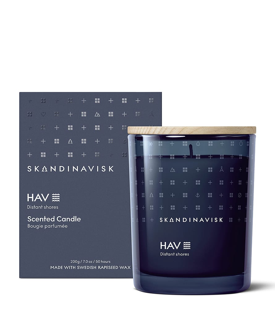 Skandinavisk HAV Scented Candle with Lid 200 g parfym