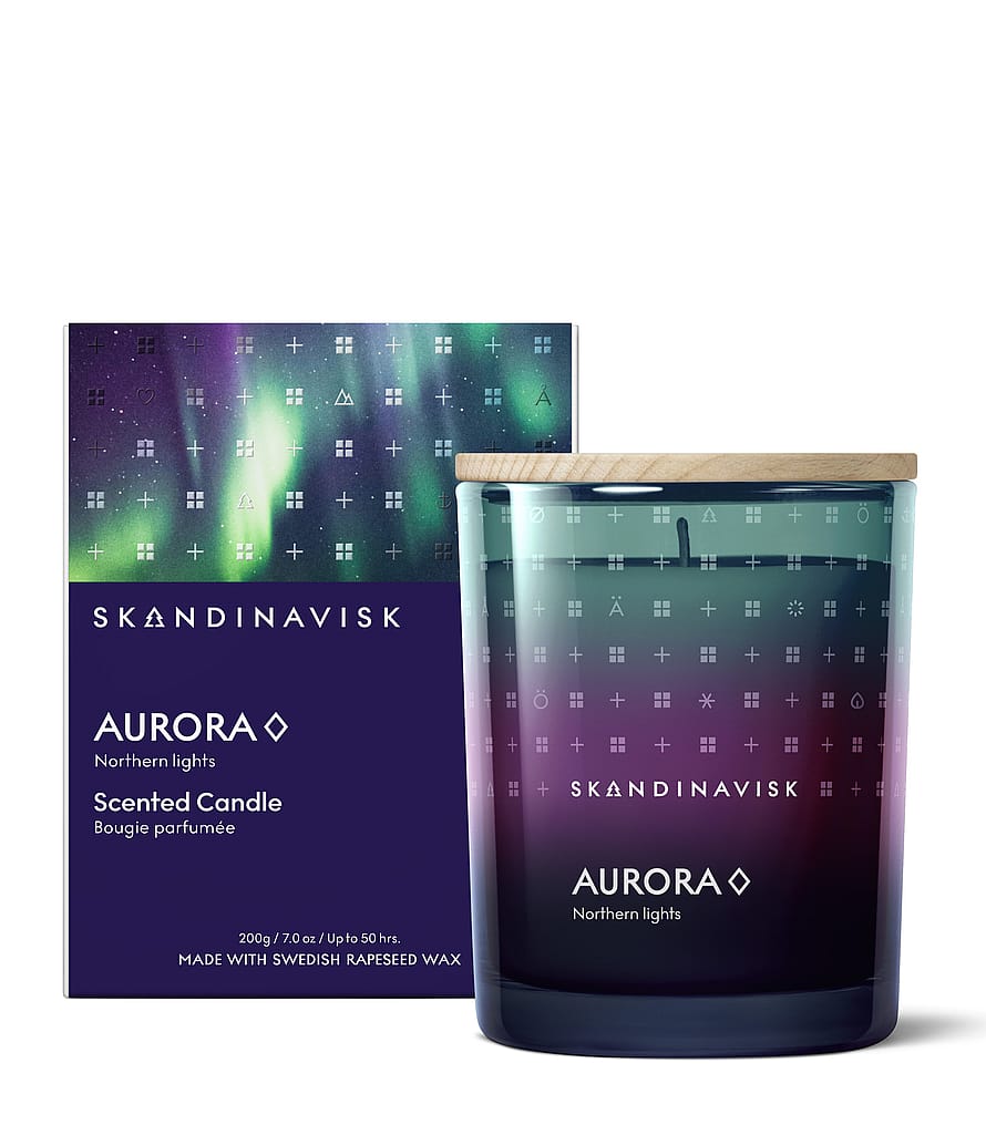Skandinavisk Aurora Scented Candle 200 g parfym
