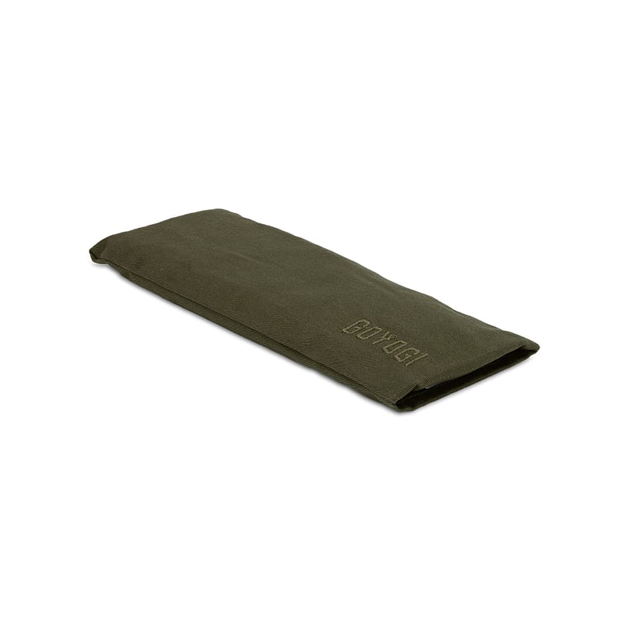 Goyogi Calm Organic Cotton Eye Pillow Dark Olive parfym
