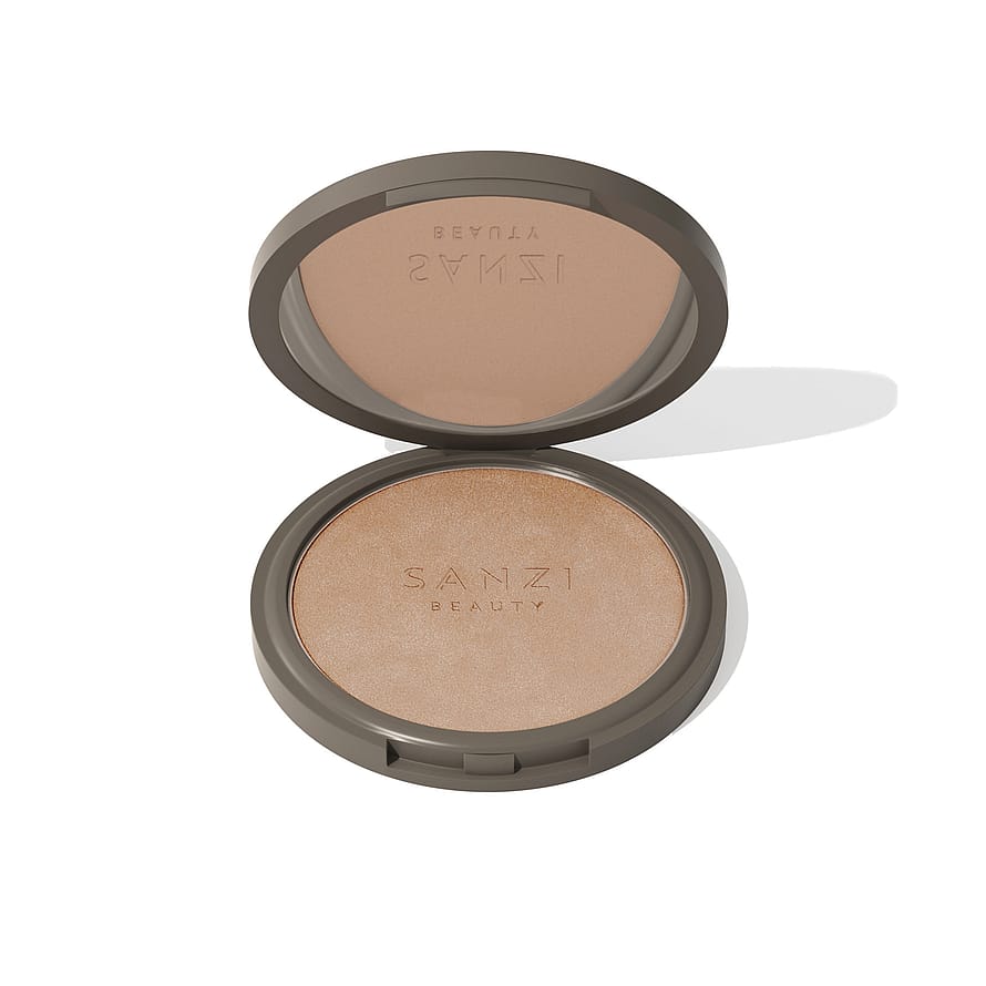 Sanzi Beauty Baked Powder Medium Terracotta Neutral parfym