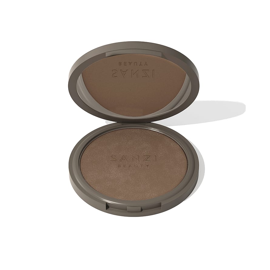 Sanzi Beauty Baked Powder Deep Terracotta Cool parfym