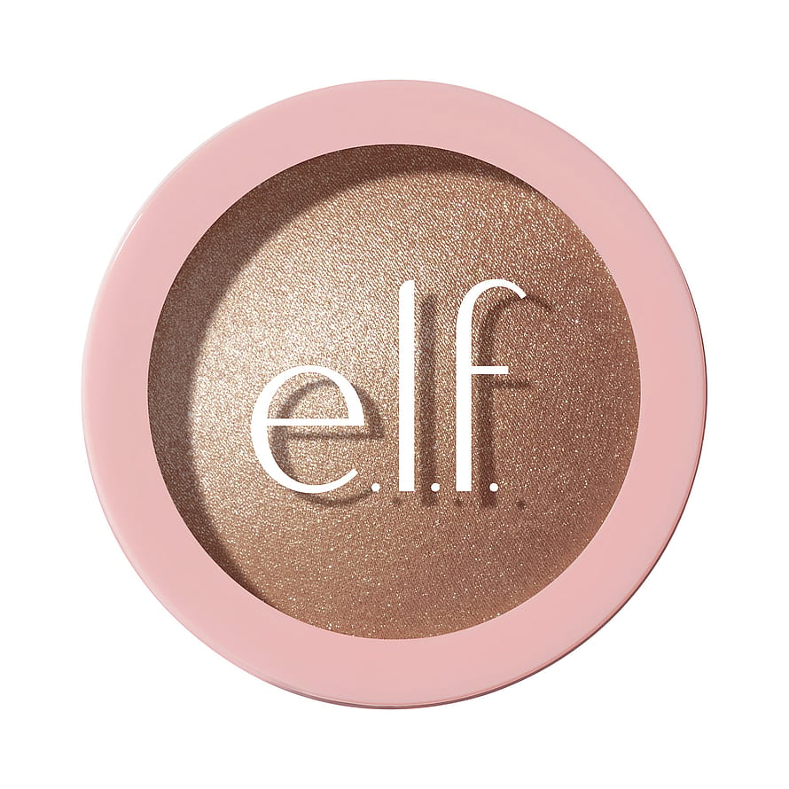 Halo Glow Silky Powder Highlighter Flamingold