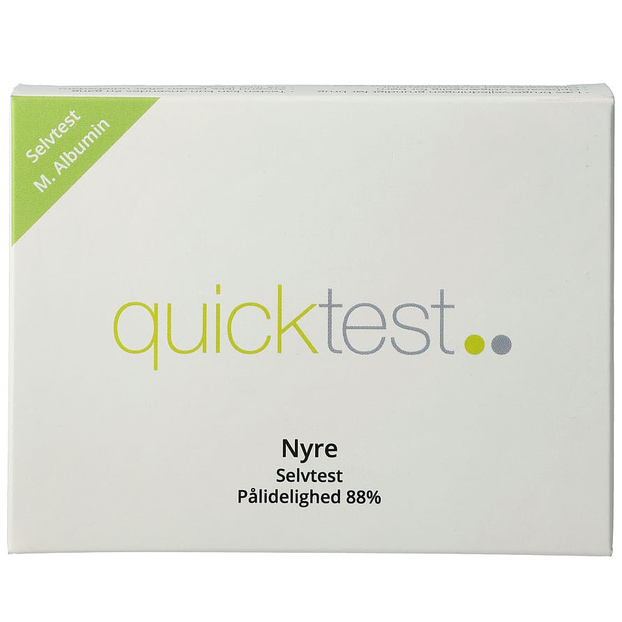 Køb Nyre Albumin Nyretest fra Quicktest - Matas
