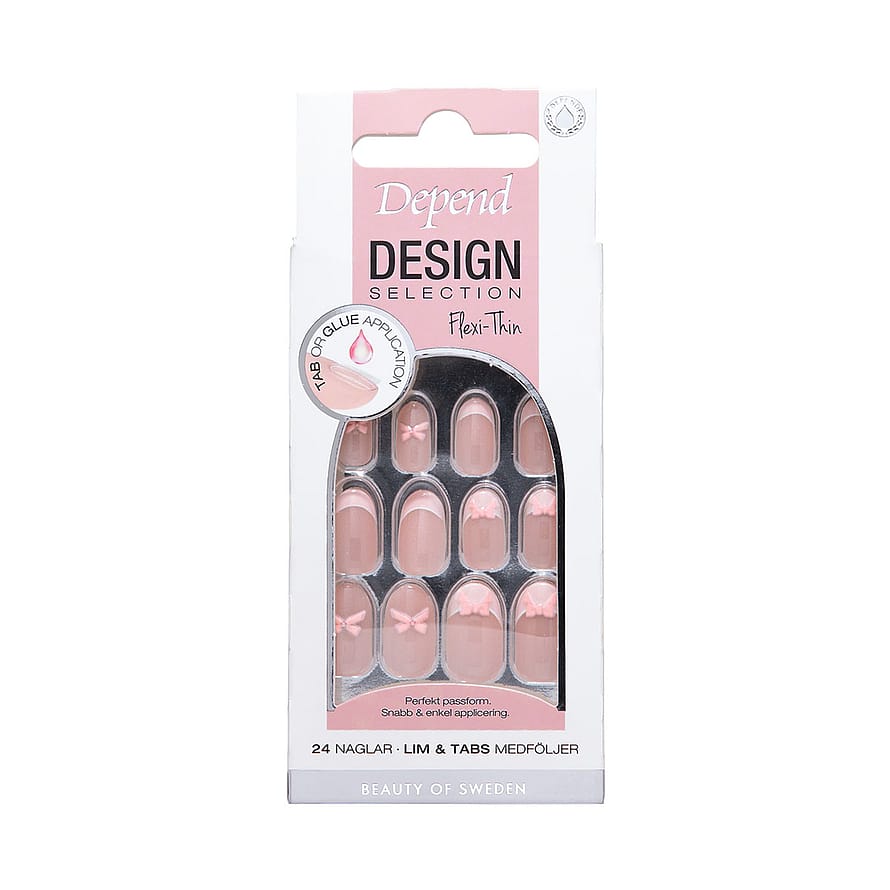 Design Selection Oval Nord Depend Design Selection Pink Bow Ovalm Nord