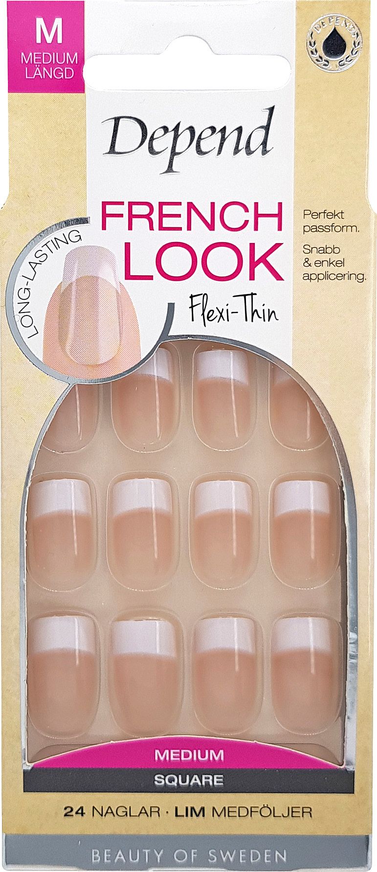 French Look Medium Square Beige