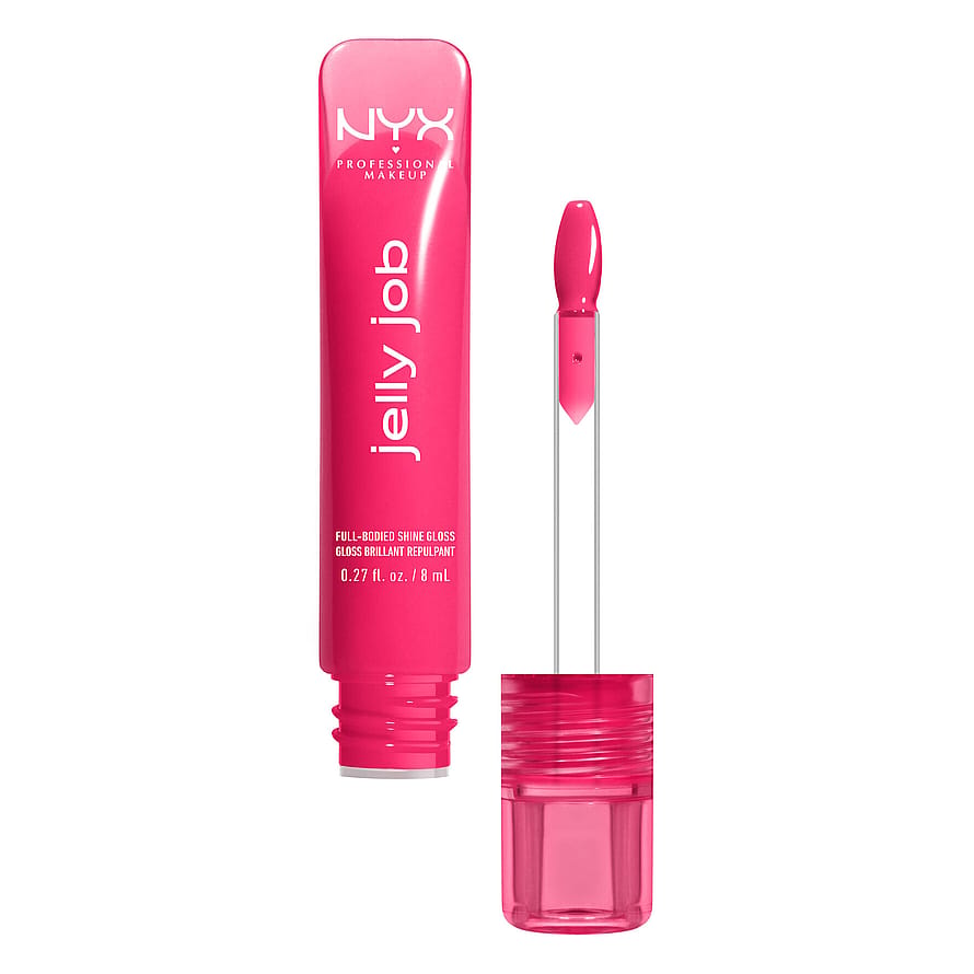NYX Professional Makeup Jelly Job Läppglans 10 Juicy Jelly 8 ml