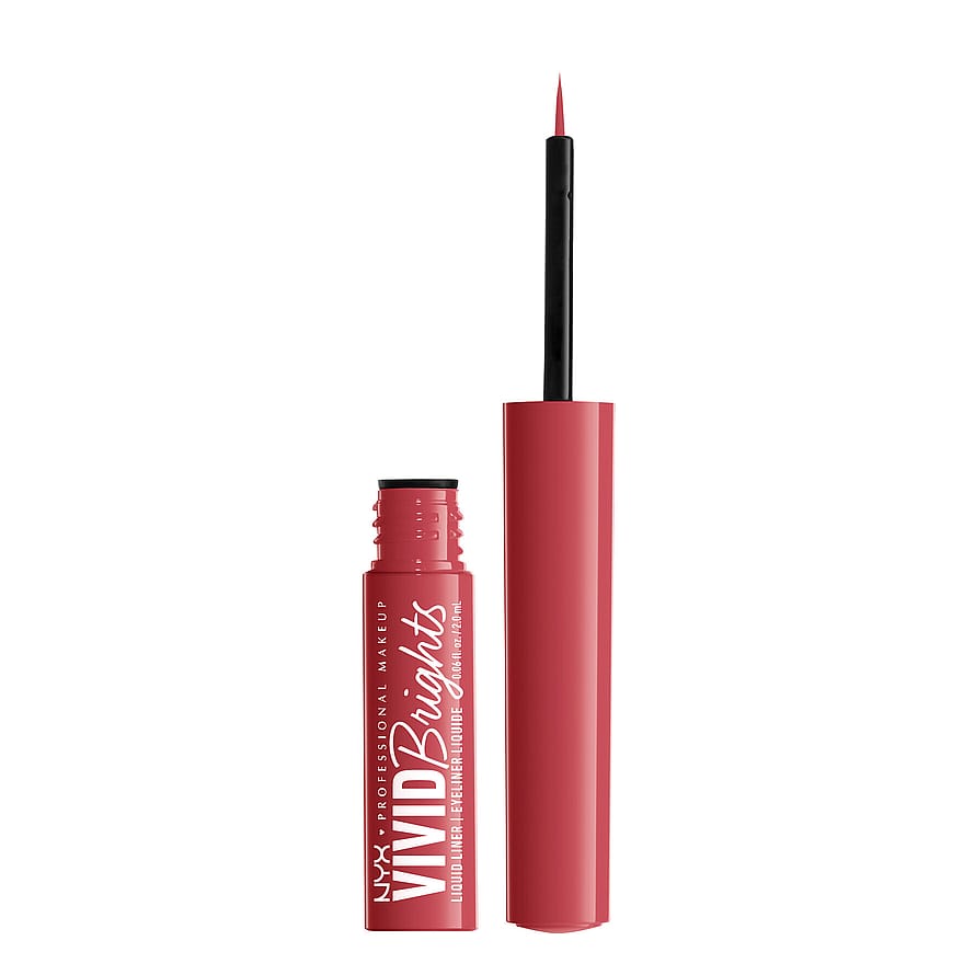 Vivid Bright Liquid Liner 04 On Red