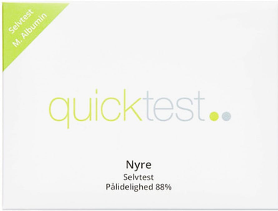 Køb Nyre Albumin Nyretest fra Quicktest - Matas