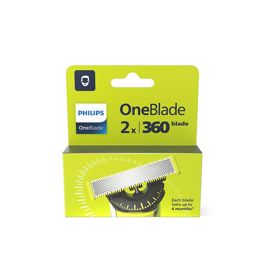 Philips OneBlade 360 Blade 2 Pack parfym