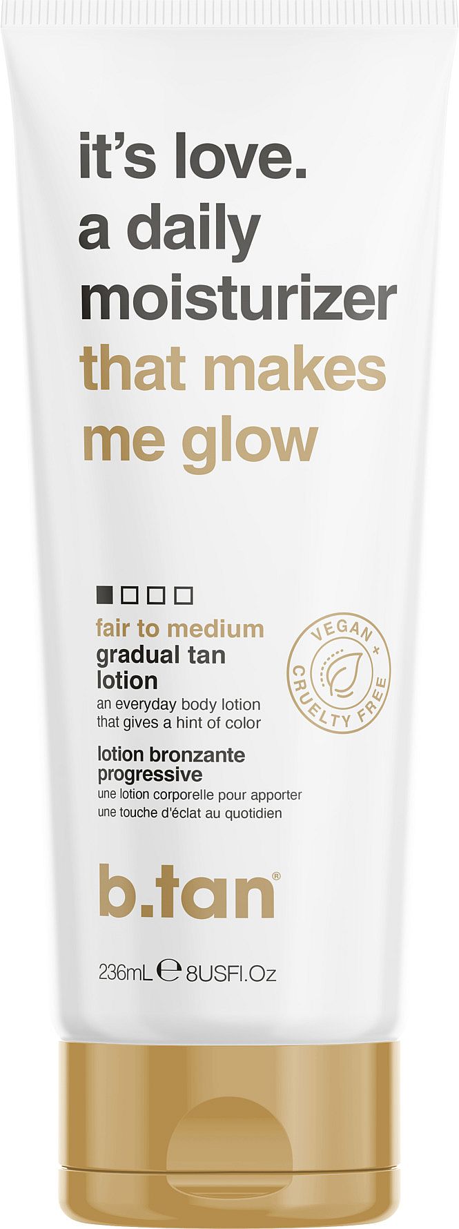 It's Love. A Daily Moisturizer Gradual Tan Lotion 236 ml