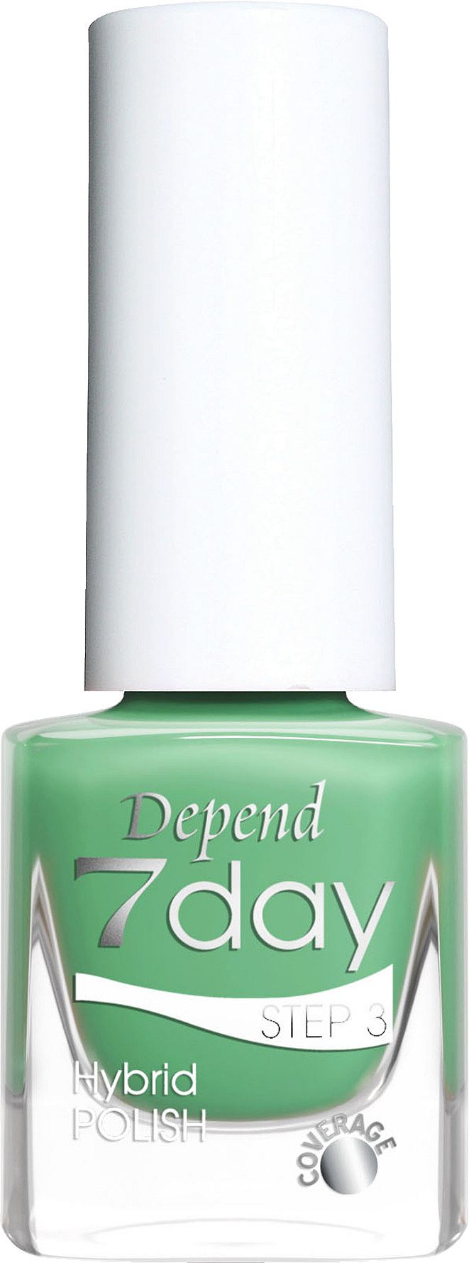 7 Day Hybrid Nail Polish 7339 Gorgeous Green