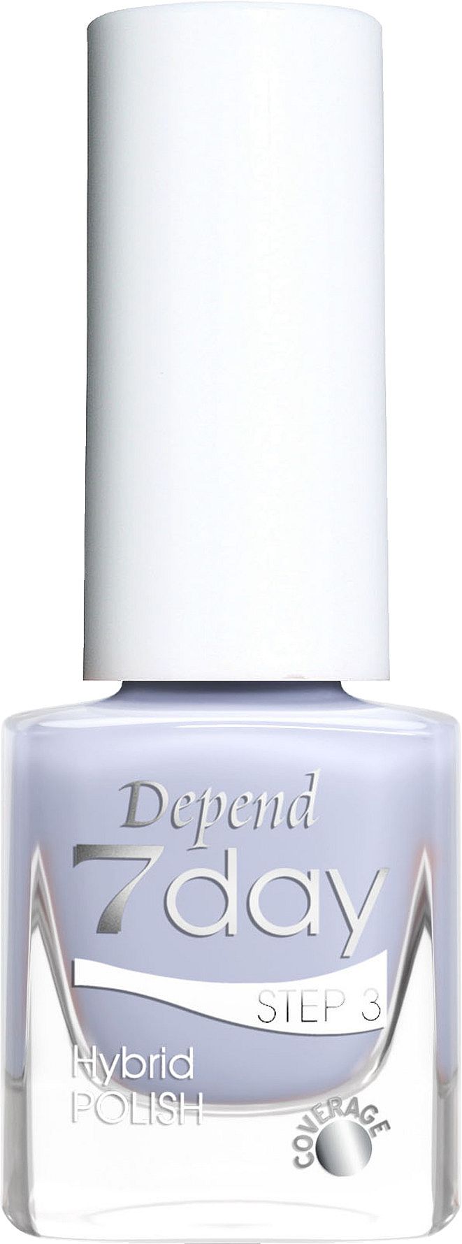 7 Day Hybrid Nail Polish 7340 Bright Blue
