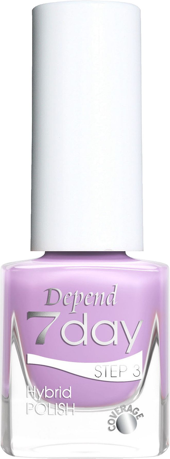7 Day Hybrid Nail Polish 7342 Lovely Lavender