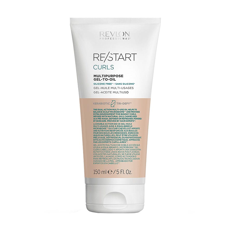 Re-Start Curls Transformative gel to oil 150ml