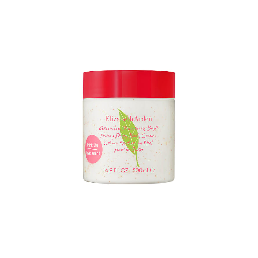 Green Tea Strawberry Basil Honey Drops Body Cream 500 ml