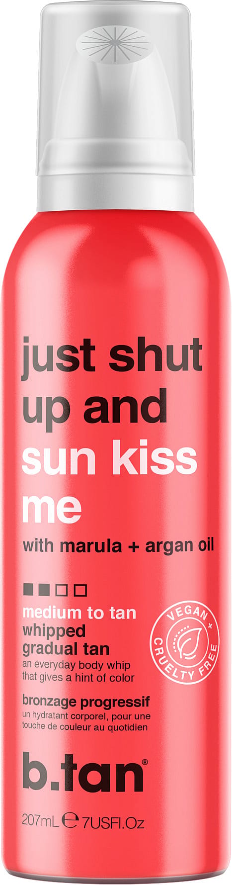 Just Shut Up & Sunkiss Me Whipped Gradual Tan 207 ml