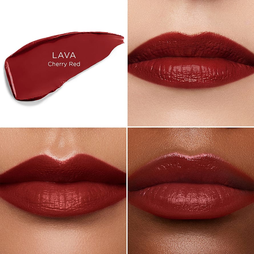 Unlocked Satin Crème Lipstick Lava 322