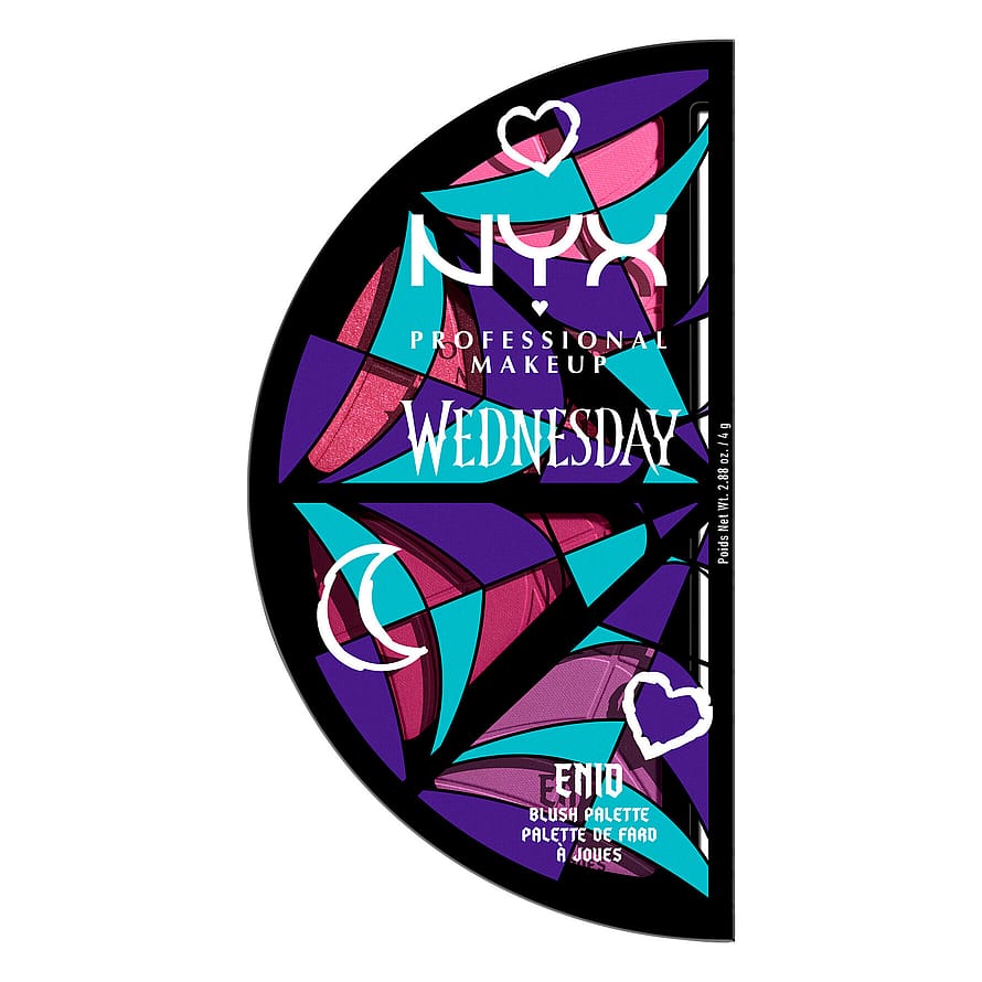 Wednesday Stained Glass Blush Palette